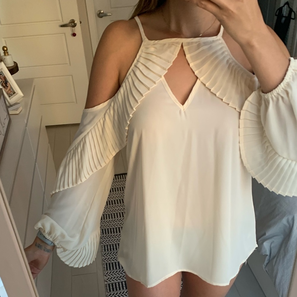Entro Beige Blouse